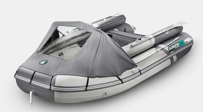 Лодка ПВХ Gladiator E380PROX надувная